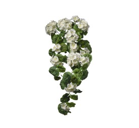 COLGANTE   GERANIO X8 CREMA  33*70 CM