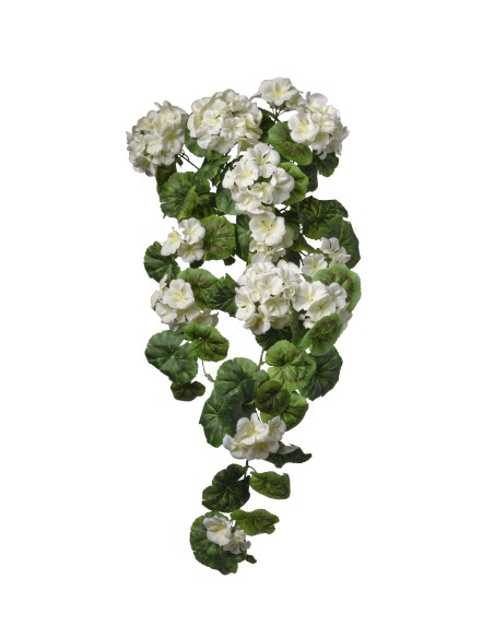 COLGANTE   GERANIO X8 CREMA  33*70 CM