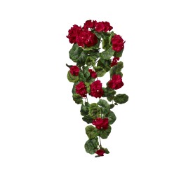 COLGANTE GERANIO X 8  ROJO  33*70 CM