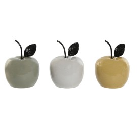 DECORACION PORCELANA 12X12X16 MANZANA 3 SURT.