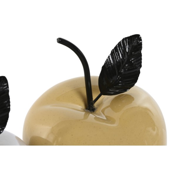 DECORACION PORCELANA 12X12X16 MANZANA 3 SURT.