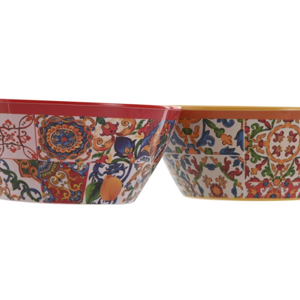 BOL MELAMINA 12,8X12,8X5,5 LIMONES 2 SURT.