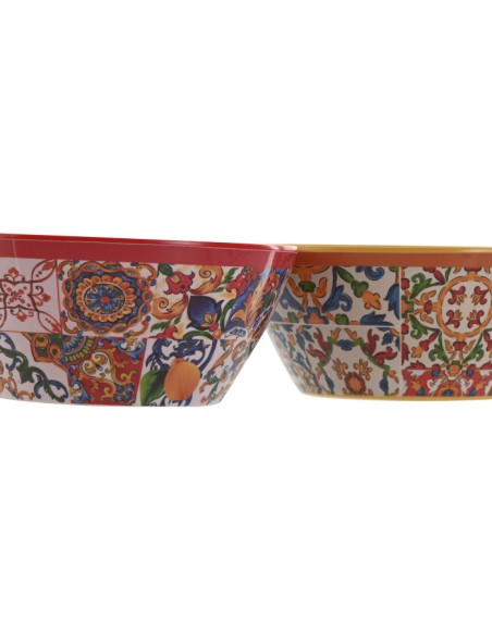 BOL MELAMINA 12,8X12,8X5,5 LIMONES 2 SURT.