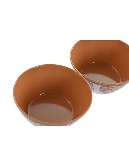 BOL MELAMINA 12,8X12,8X5,5 MANDALA 2 SURT.