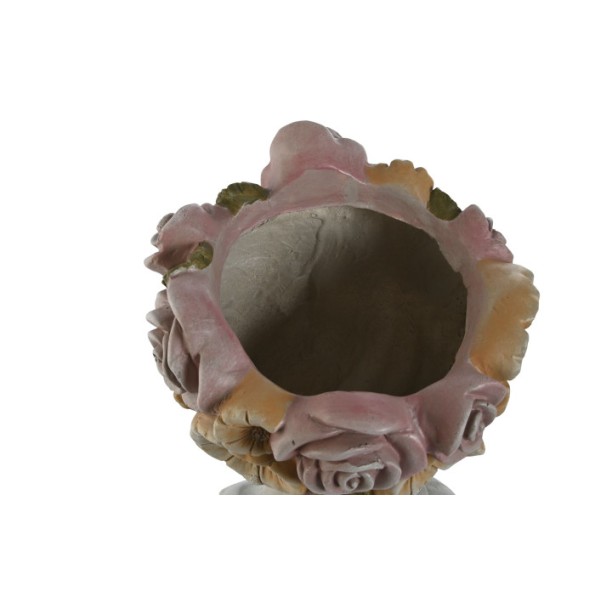 MACETERO MAGNESIA 30X28X43 CHICA FLORES