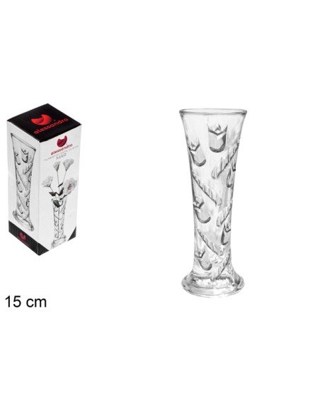 FLORERO CRISTAL MAR 15CM