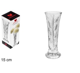 FLORERO CRISTAL CARMELA 15 CM