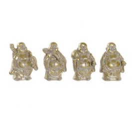 FIGURA RESINA 8,5X6,5X11,5 BUDA FELIZ 4 SURT.
