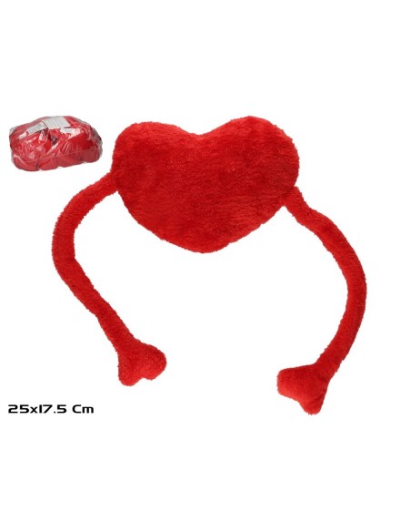Peluche Corazón con Brazos - Regalos Mayorista San Valentín | Mundo Flor