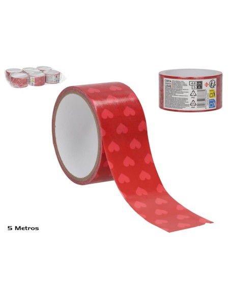 Mayorista Cinta Adhesiva Love - Accesorios San Valentín | Mundo Flor