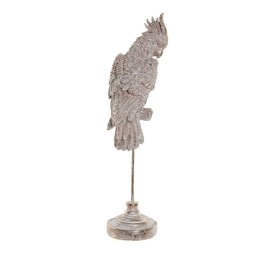 FIGURA RESINA 12X10X39 CACATUA ROSA