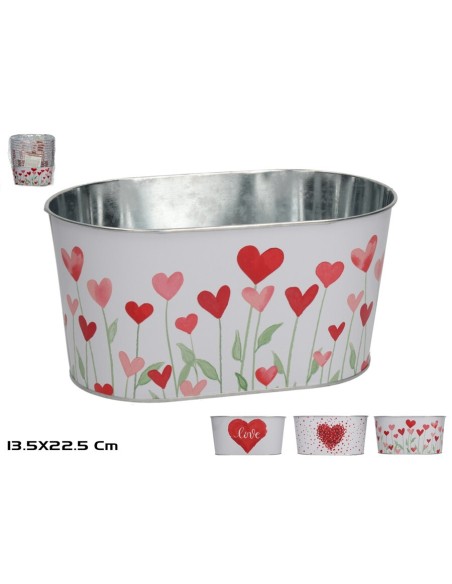 CUBO CINCADO OVAL JULIETA 3 SRT 22,5X13,5X11 CM CUBO CINCADO OVAL JULIETA 3 SRT 22,5X13,5X11 CM