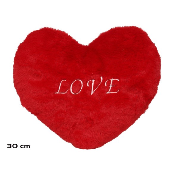 CORAZON TERCIOPELO LOVE 30 CM