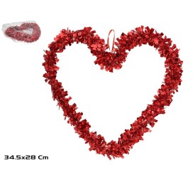 CORONA ESPUMILLON CORAZON 34,5X28 CM