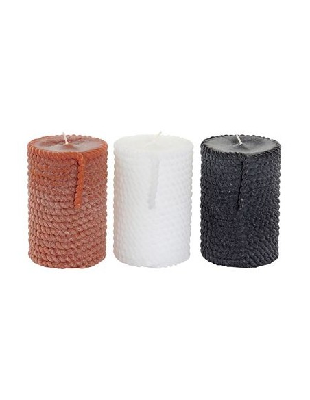 VELA CERA 7,3X7,8X11 7,3 3 SURTIDO