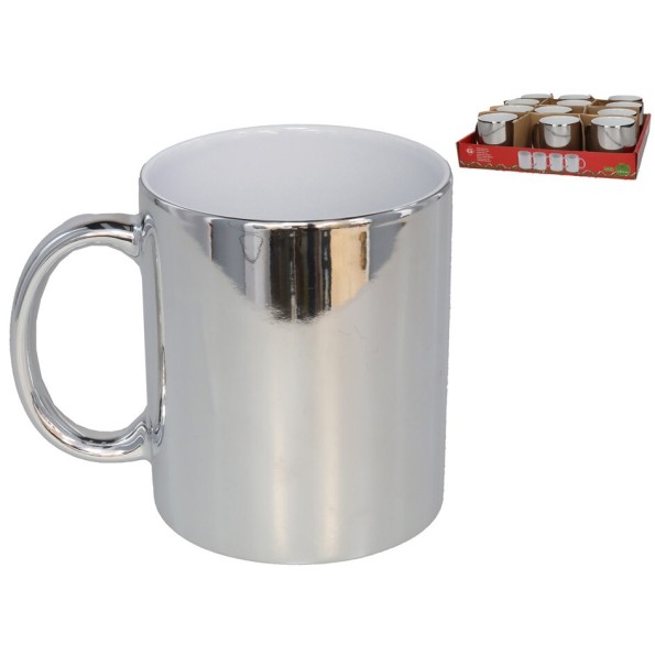 JARRA MUG PLATA 33 CL