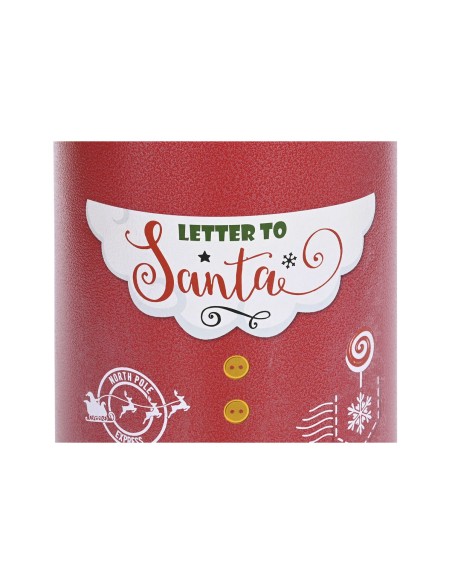 BUZON METAL 41,5X41,5X78 ROJO