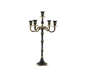 CANDELABRO ALUMINIO 30X30X50 DORADO