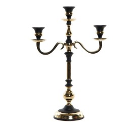 CANDELABRO ALUMINIO 43X5X30 DORADO