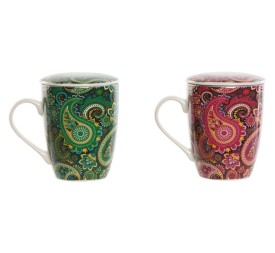 MUG INFUSIONES PORCELANA 8,3X6X10,5 340ML CAJA REG