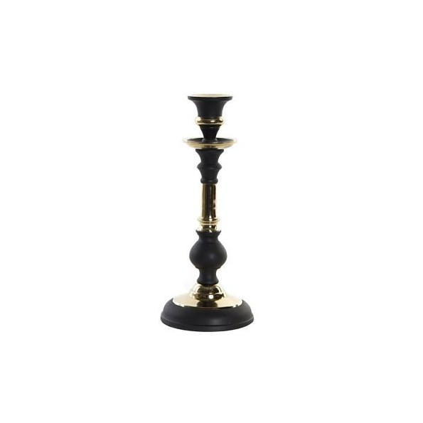 CANDELABRO ALUMINIO 5X5X25 DORADO