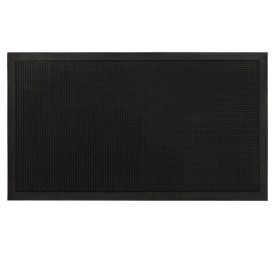 FELPUDO GOMA 75X45X1,5 NEGRO