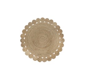 ALFOMBRA YUTE 150X150X1 2200 GSM NATURAL MARRON