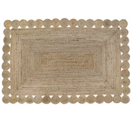 ALFOMBRA YUTE 123X181X1 2200 GSM NATURAL NATURAL
