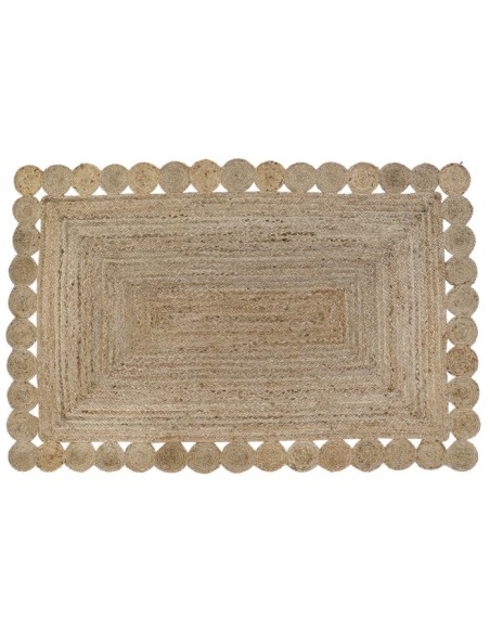 ALFOMBRA YUTE 123X181X1 2200 GSM NATURAL NATURAL