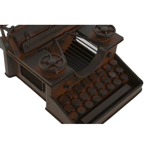 DECORACION METAL 15X18X12 MAQUINA ESCRIBIR