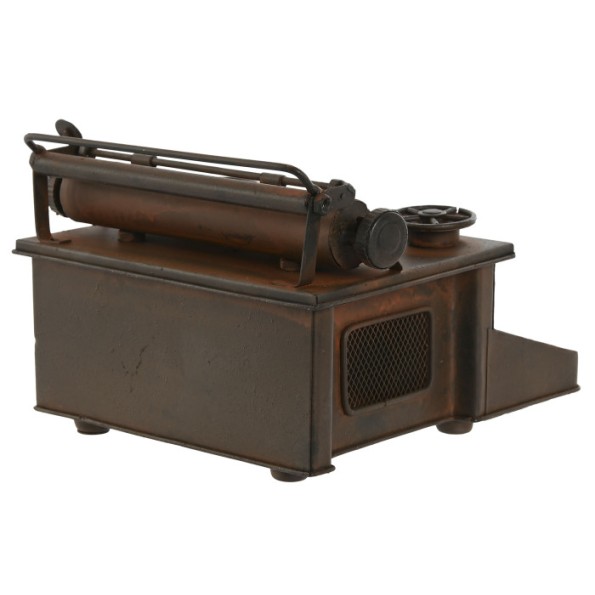 DECORACION METAL 15X18X12 MAQUINA ESCRIBIR