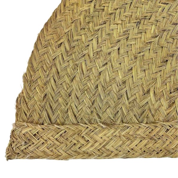 Alfombra artesanal media luna - Artesanía al por Mayor | Mundo Flor