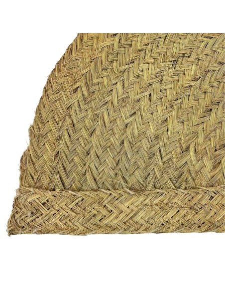 Alfombra artesanal media luna - Artesanía al por Mayor | Mundo Flor