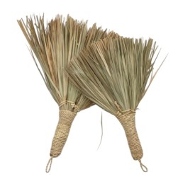 CEPILLO COLGANTE MIMBRE ARTESANAL 54CM