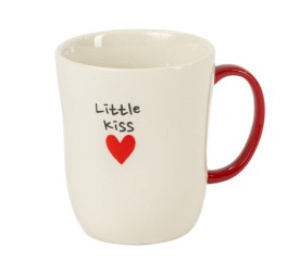 TAZA CERÁMICA LITTLE KISS D9 H 10