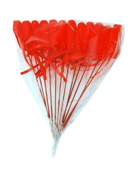 PICK CORAZÓN DENTRO VACÍO 5 CM H. 35 12 UD.