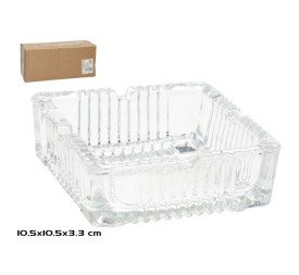 CENICERO CRISTAL 10,5X3,3CM