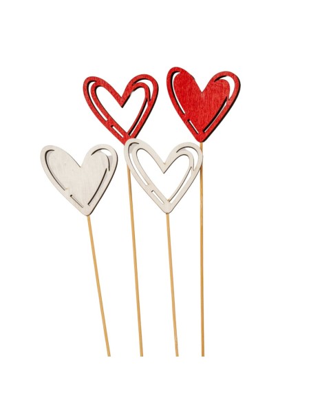 PICK S/12 CORAZÓN 2 MIX DES 2 MIX COL ROJO Y BLANCO F7 H40 PICK S/12 CORAZÓN 2 MIX DES 2 MIX COL ROJO Y BLANCO F7 H40