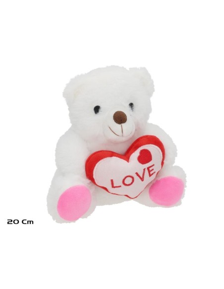 OSITO CORAZON POLLY 20 CM