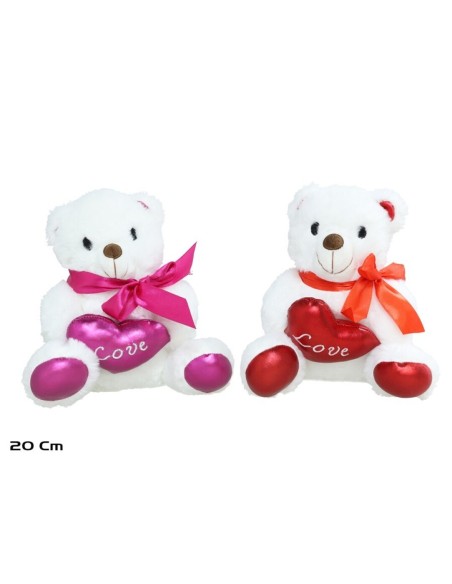 OSITO CORAZON BELLA 20 CM