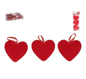 CORAZON COLGANTE X3  LOVE 9X8X3 CM