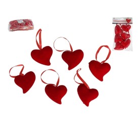 CORAZON COLGANTE X6  LOVE 7X7X2,5CM