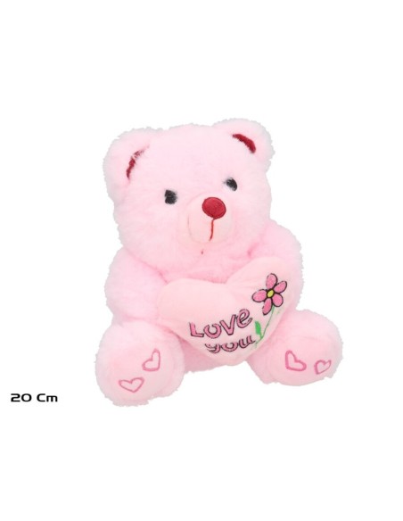 OSITO CORAZON DULCE 20 CM