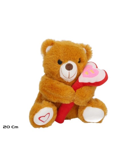 OSITO CORAZON FOFO 20 CM