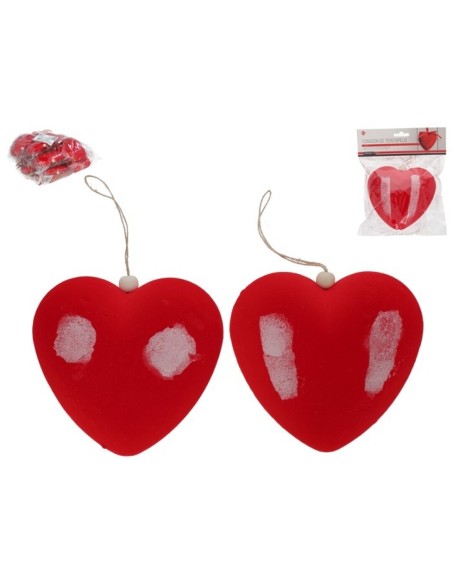 CORAZON DE TERCIOPELO   2 SURT 12X11.5X5 CM