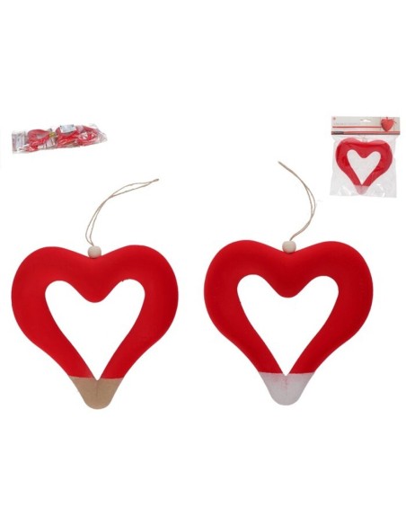 Decoración al por Mayor San Valentín - Corazón de Terciopelo | Mundo Flor