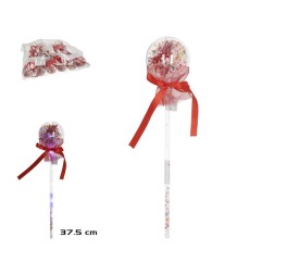 VARA CON BOLA 10 LED ATENEA 37,5X8,5 CM