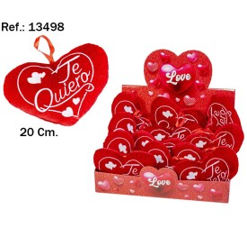 CORAZON TE QUIERO CORAZONES 20CM.