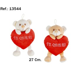 OSO 2 SURT. CORAZON PIERNAS TE QUIERO 27CM