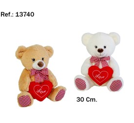 OSO LOVE VICHY 30CM. 2 COLORES